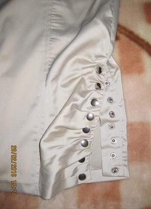 Классснючая  атласная юбка на кнопках 42-44разм.4 фото