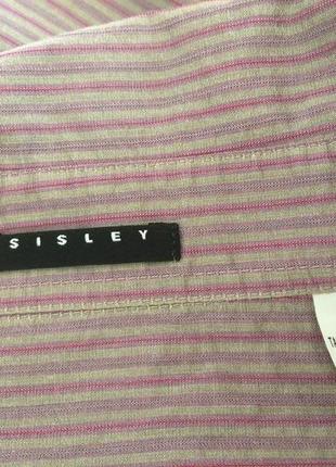 Оригинальная рубашка блуза sisley италия качество4 фото