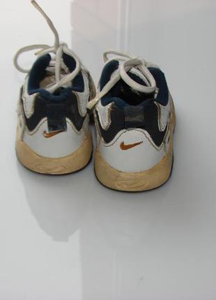 Кожаные кроссовки nike, р. 20, стелька 12, 5 см2 фото