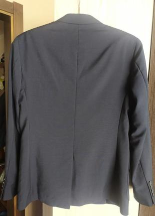 Cos однобортный пиджак из шерсти и мохера s6 фото