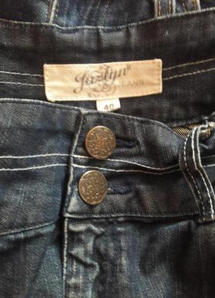 Стильная джинсовая юбка 4