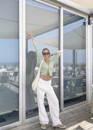 Monsoon ангоровый кардиган зелений