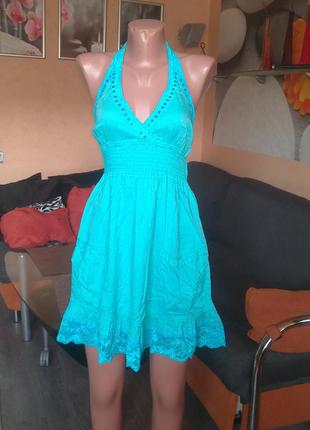 Сарафан-колокол edc с завышенной талией.36 р