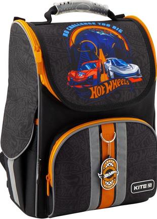 Рюкзак шкільний каркасний kite education hot wheels hw19-501s-2