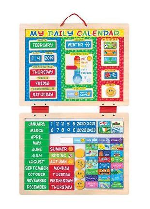 Магнітний денний календар melissa&doug md9253