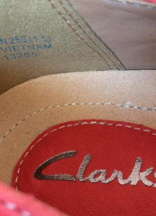 Нові шкіряні туфлі clarks 39,5 розміру5 фото