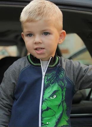 Кофта на хлопчика hulk кф 515 р.104,116