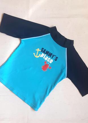 Футболка для пляжу сонцезахисна літо на морі tcm на 3-4 роки (98-104 см) нюанс