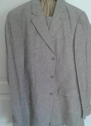 Классный льняной костюм