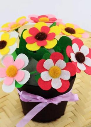 Набор для рукоделия "ваза с цветами"1 фото