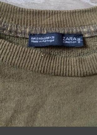 Удлиненный свитшот zara4 фото