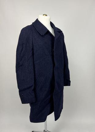 Пальто теплое kynoch, scotland, шерстяное (под твид), с подкладкой2 фото