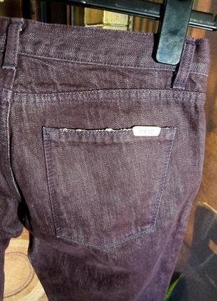 Крутые итальянские джинсы ittierre c эффектом старения 26/27 обхват в поясе 76-782 фото