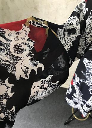 Блузка кардиган плотный шифон смотрится супер2 фото