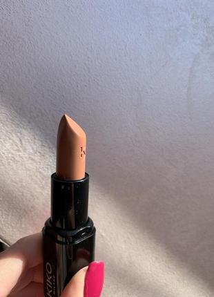 Помада для губ kiko milano smart fusion lipstick 450 hazel wood7 фото