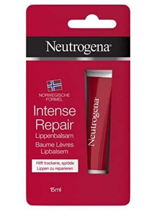 Neutrogena norwegian formula lip care intense repair для сухого губ 15 мл