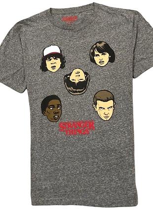 Футболка stranger things рок мерч панк