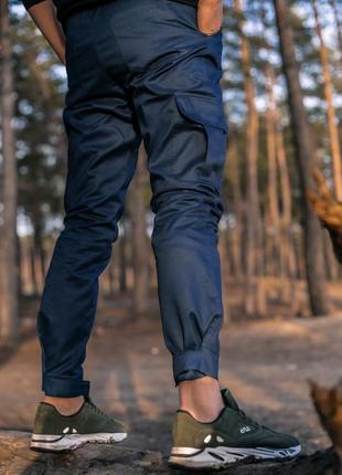 Штаны карго из прочного материала. котоновые брюки6 фото