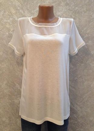 Футболка з шифоном h&m