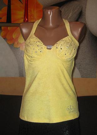 Махрова майка зі стразами,р. м