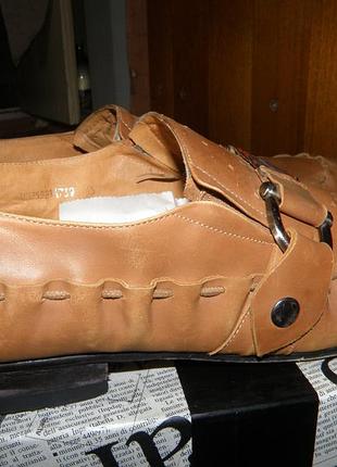 Кожаные летние туфли l'carvari