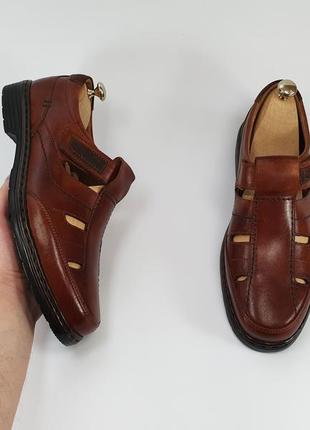 Шкіряні туфлі сандалі2 фото