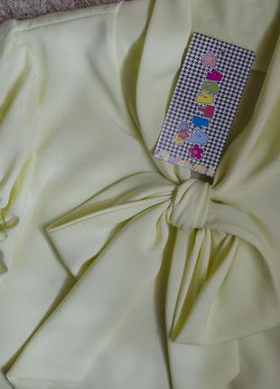 Польська лимонна блузка\елегантна блузочка