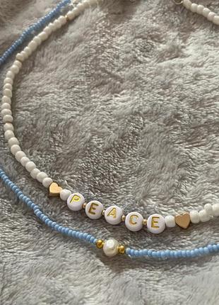 Чокер из бисера