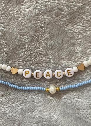 Чокер из бисера