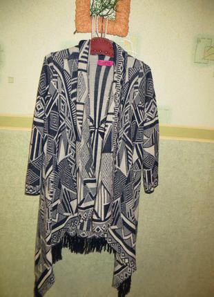 Женский кардиган с запахом