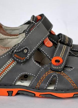 Шкіряні босоніжки для хлопчика calorie 21-26