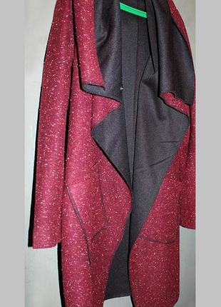 Пальто-кардиган нове асиметричне