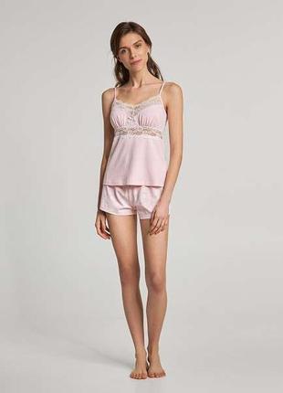 Піжама жіноча бавовна  женская хлопковая пижама майка и шорты