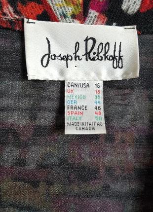 Эффектный яркий плащ кардиган дорогой бренд joseph ribkoff6 фото