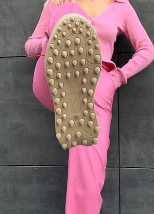 Off white odsy beige pink женские яркие бежевые разноцветные кроссовки офф вайт жіночі бежеві кросівки тренд весна літо осінь4 фото