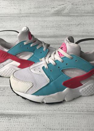Кросівки nike air huarache дитячі розмір 33 білі оригінал