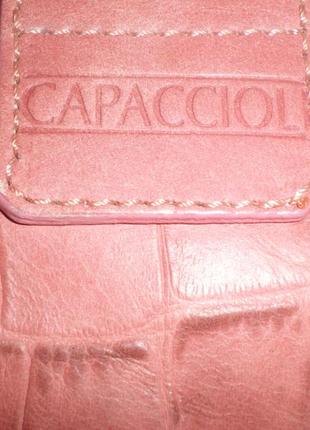 Кожанная сумка италия capaccioli5 фото