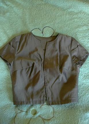 Укороченный пиджак, болеро