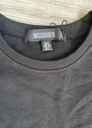 Футболка трикотажная missguided, размер s.6 фото