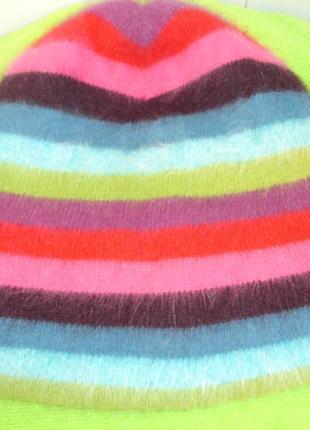Яркая шапка с ангоры "mcburn" германия