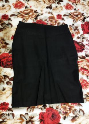 Юбка-карандаш льненая