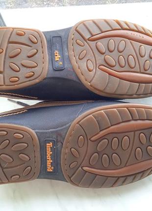 Timberland smart comfort натуральная кожа кроссовки  спортивные туфли7 фото