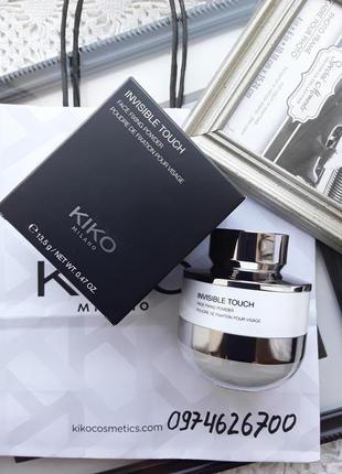 Фиксирующая и матирующая пудра для лица invisible touch face fixing powder