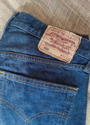 Джинсы levis 501 w32 l322 фото