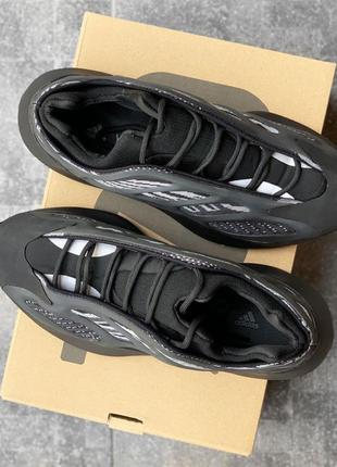 Круті стильні кросівки adidas yeezy 700 v3 black azael арт654210 фото