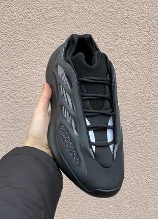 Круті стильні кросівки adidas yeezy 700 v3 black azael арт65422 фото