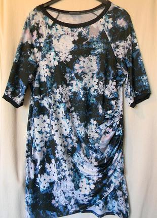 Платье jessica р.xl цветочный принт