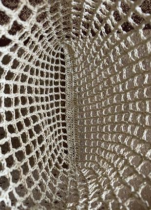 Шопер шоппер сетка соломенная авоська пляжная сумка сумочка летняя вязанная из рафии...