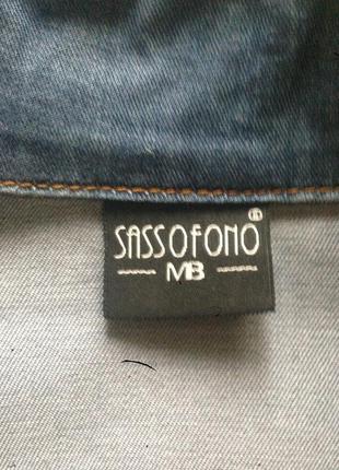 Джинсовая куртка sassofono3 фото
