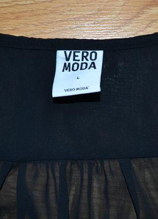 Шифонова блуза топ на запах vero moda5 фото